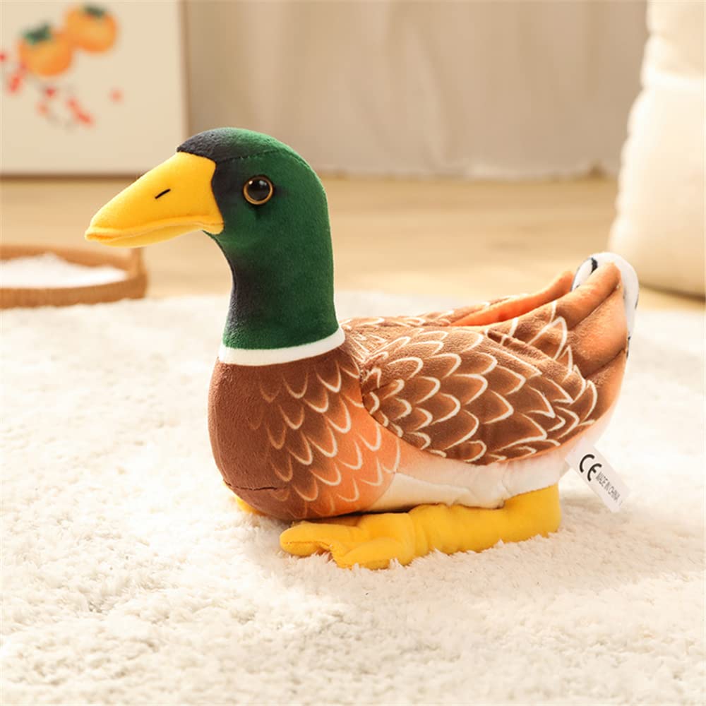 Amazon.com: JIANEEXSQ Realistic Mallard Duck Plush Stuffed Animal